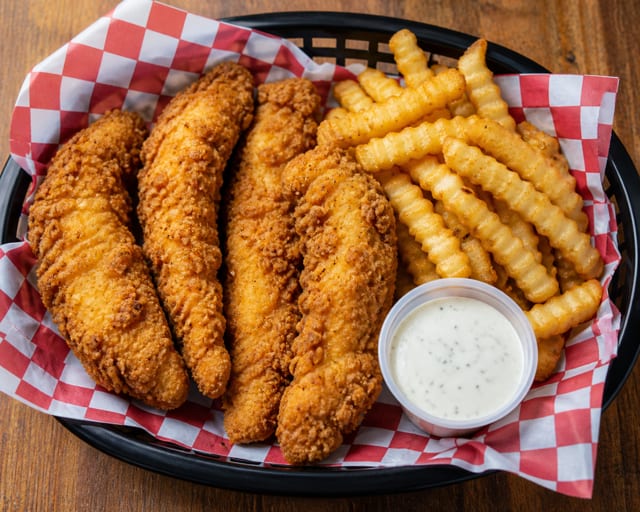 Chicken Strip Basket.