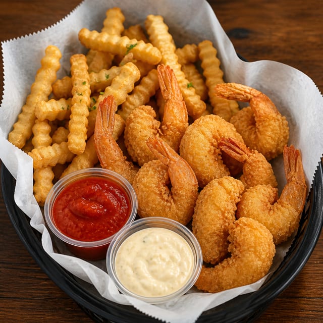 Fried Shrimp Basket.