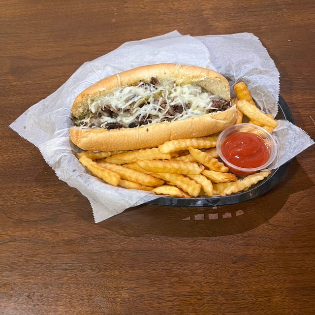 Philly Cheese Steak Sub.