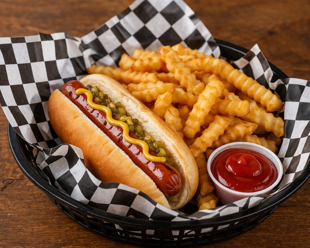 Hotdog Meal.