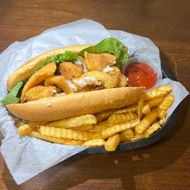 Catfish Po-Boy.