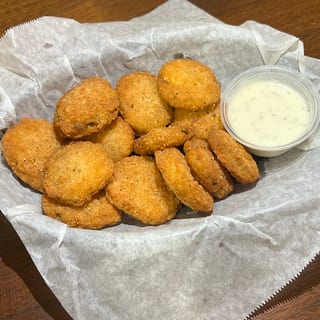 Spicy Fried Pickles