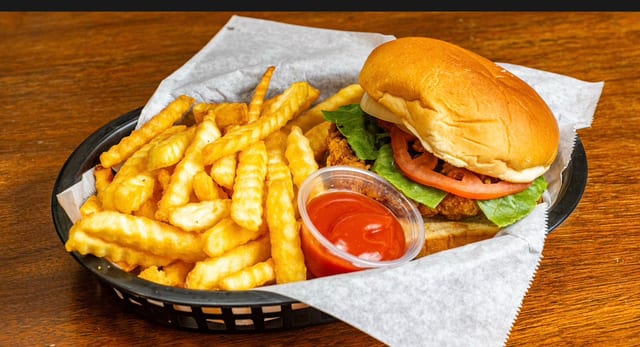 Bennett's Bacon Burger.