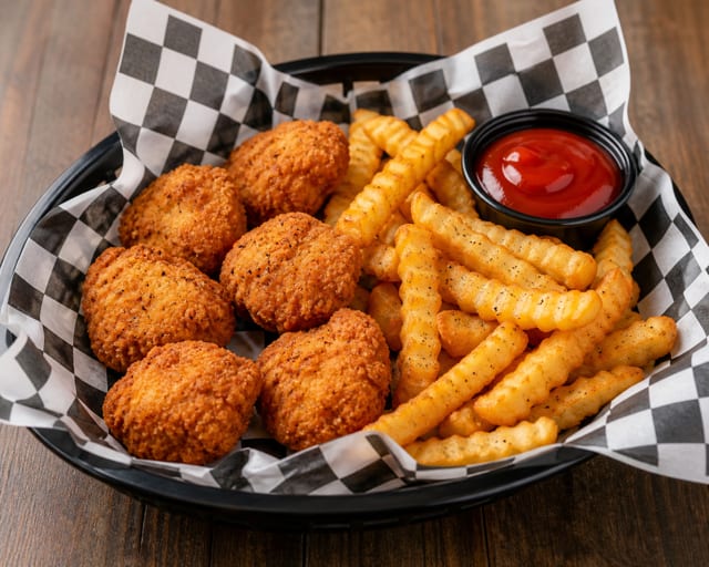 Kids Popcorn Chicken.