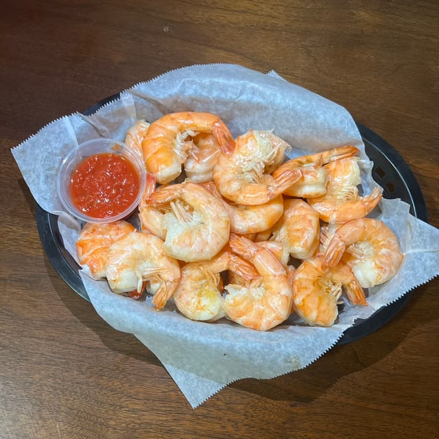Boiled Shrimp.