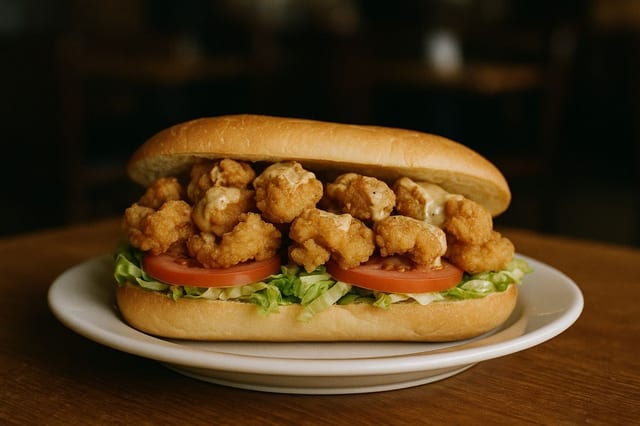 Shrimp Po-Boy.